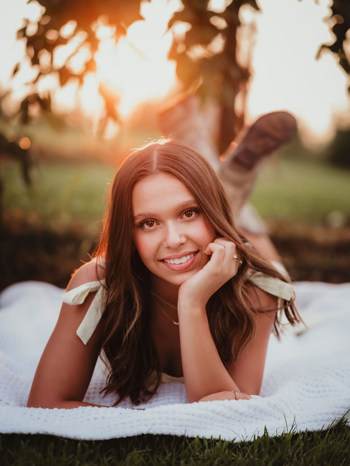 Eva Jamez golden hour portrait